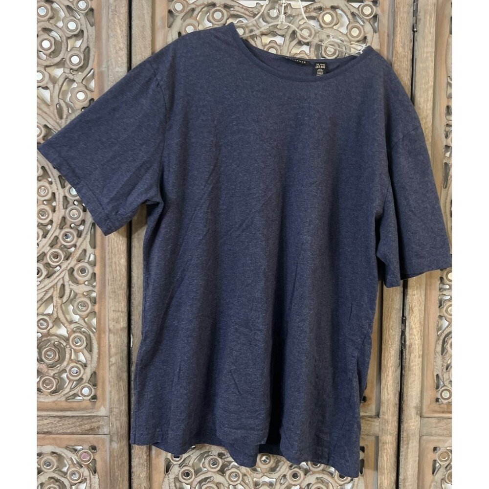 Mens structure tshirt navy size XL